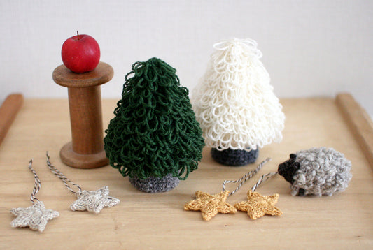 かぎ針編み「もしゃもしゃツリー」編み図(PDF) - Ronique Store