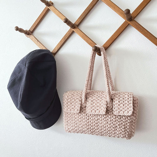 かぎ針編み「フラップミニ」編み図