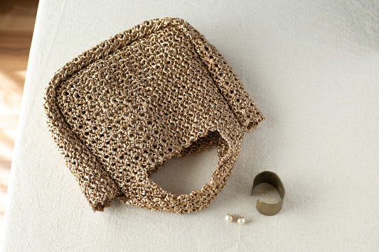 かぎ針編み「トグルトート」編み図