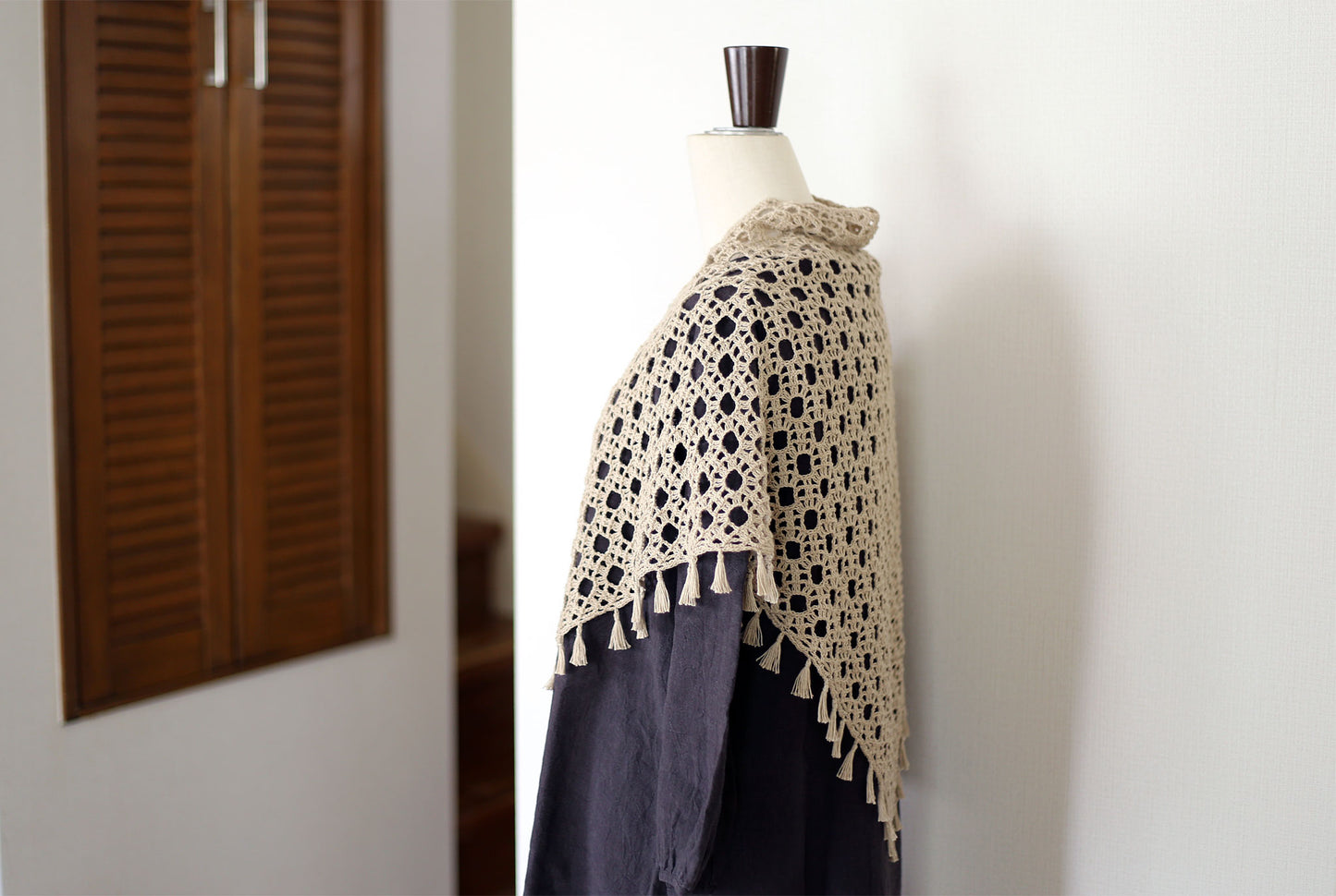 "Solar Polka Dot Shawl" Crochet Pattern