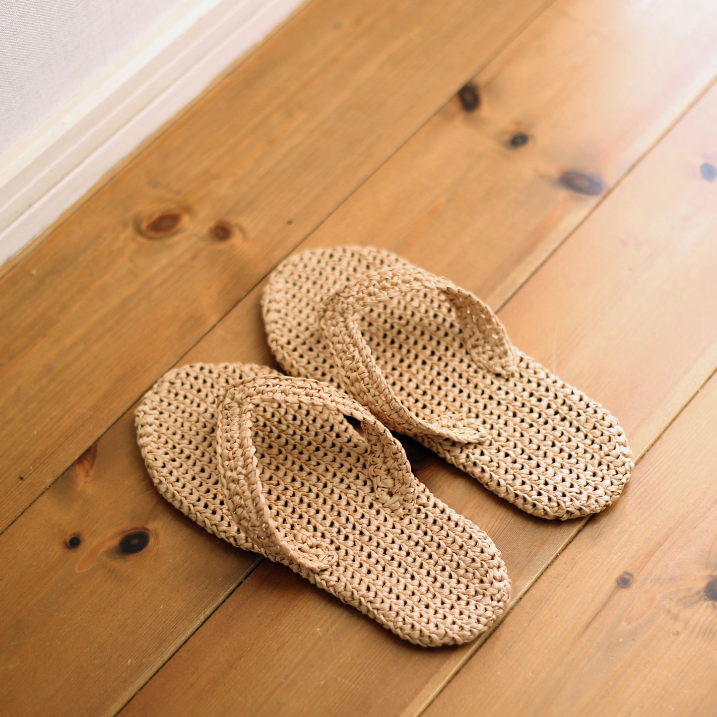 "Coastal Comfort Slippers" Crochet Pattern