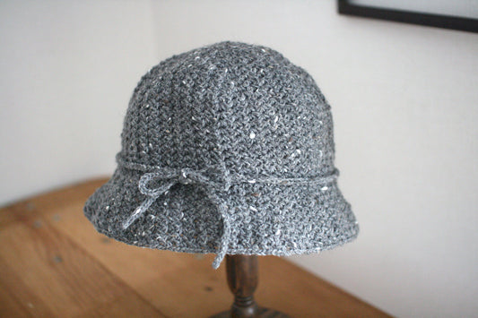 かぎ針編み「冬のハット」編み図