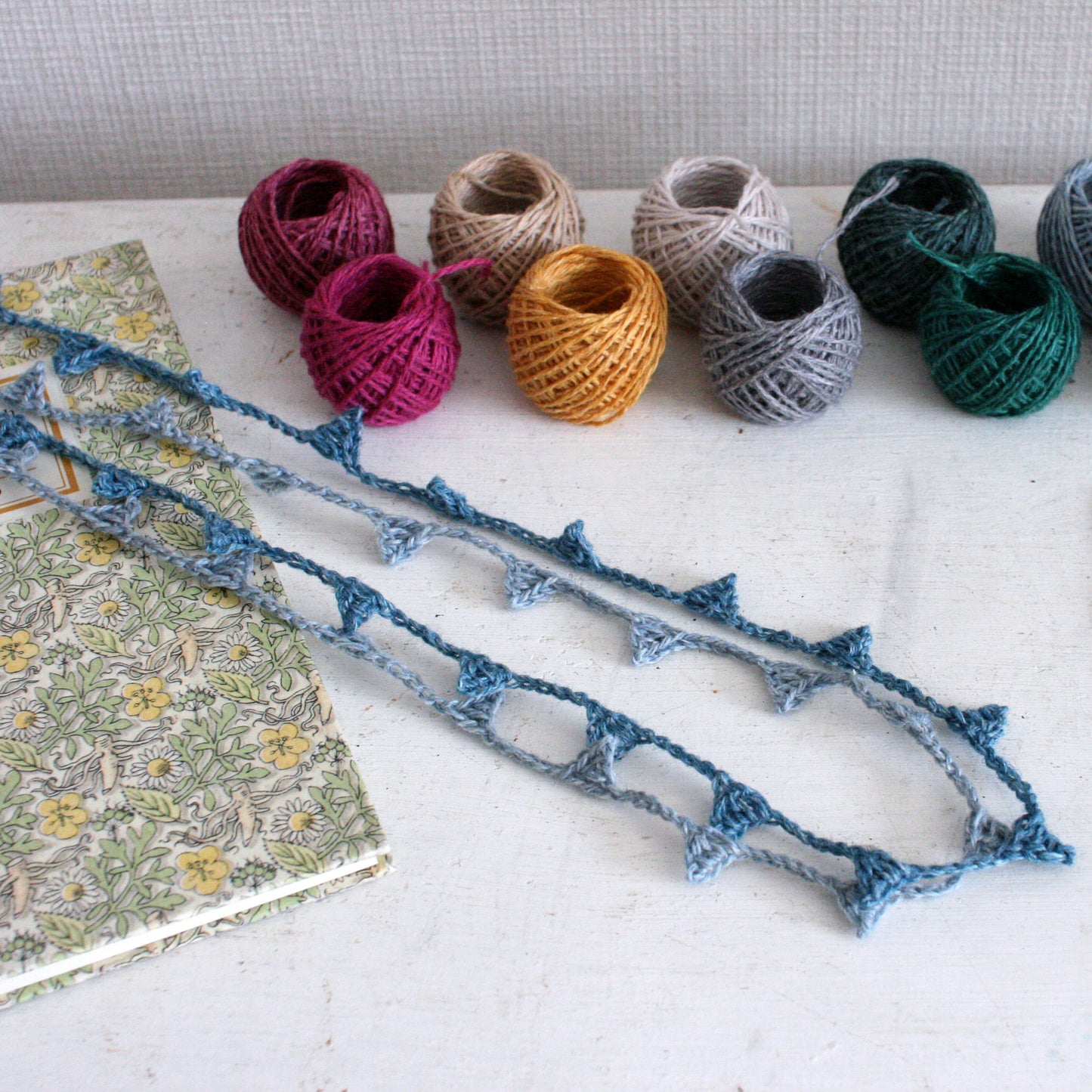 You can crochet this! "Crochet Necklace" Pattern