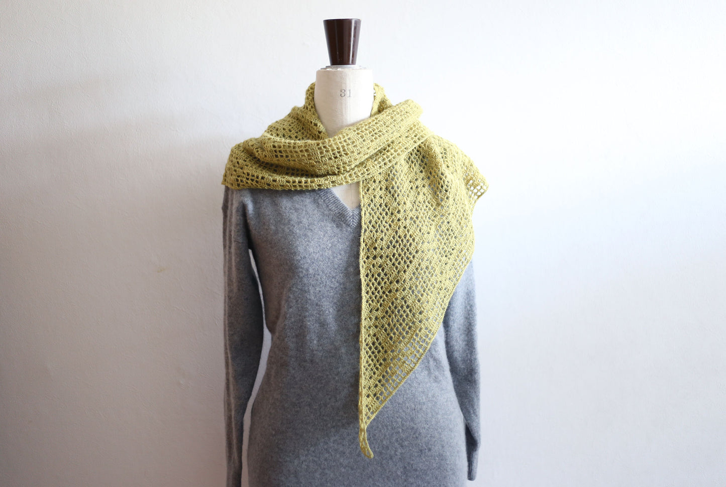 "Two Variations of Filet Crochet Shawls" crochet pattern