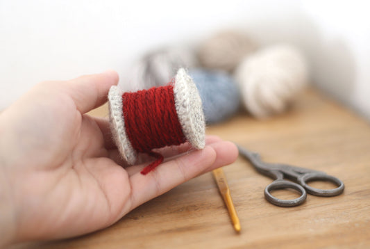 かぎ針編み「クロッシェ・ボビン」編み図