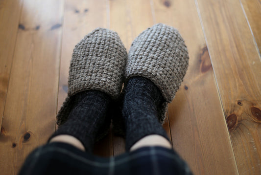 ワークショップレシピ「一枚仕立てのスリッパ」