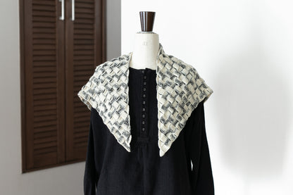 "Square Garland Shawl" Crochet Pattern