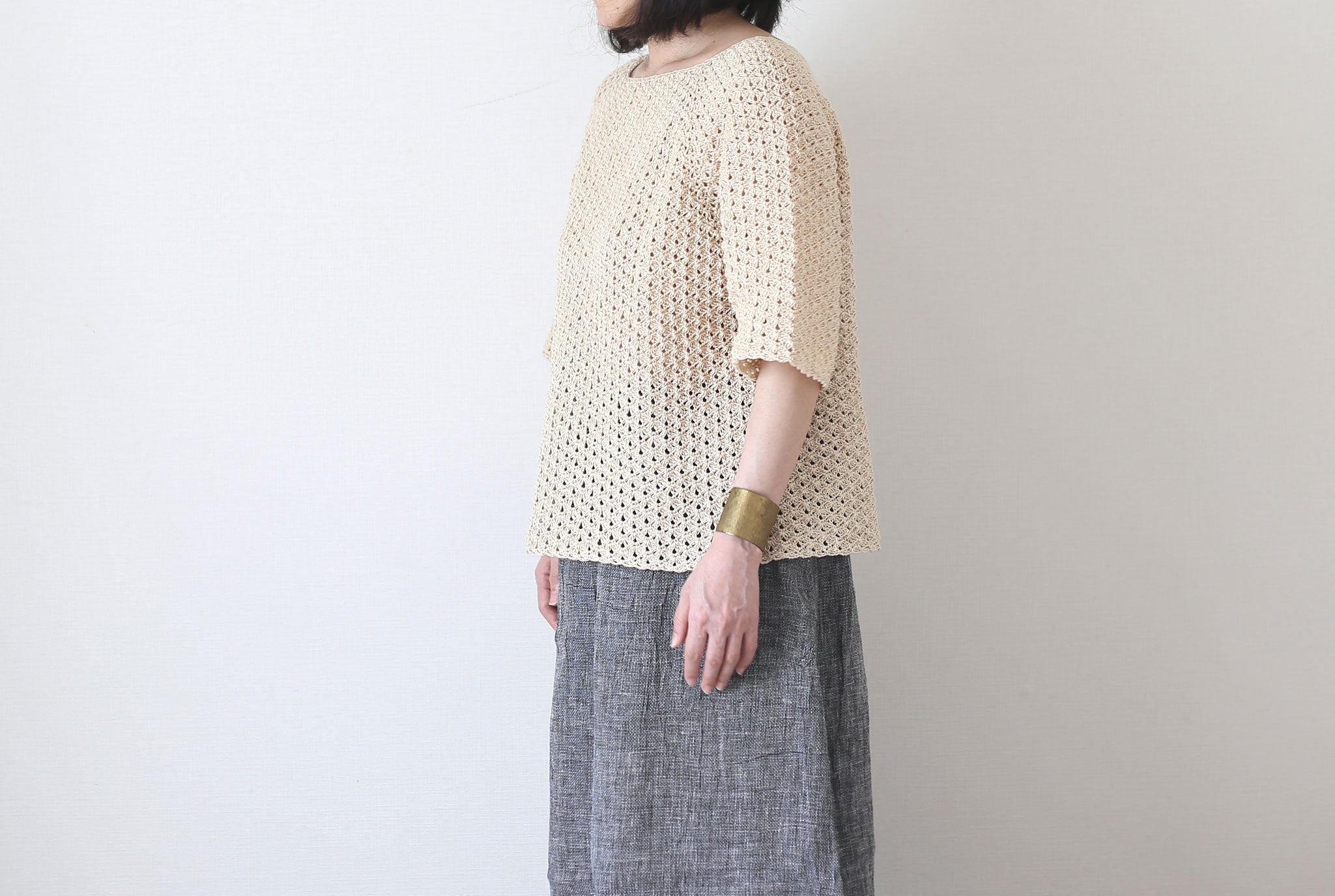 "Casual Linen Tunic" Crochet Pattern
