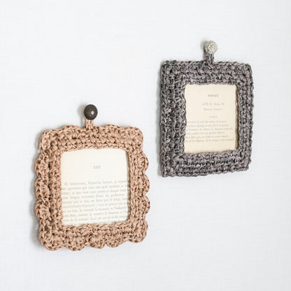 かぎ針編み「クロッシェ・フレーム」編み図（PDF） - Ronique Store