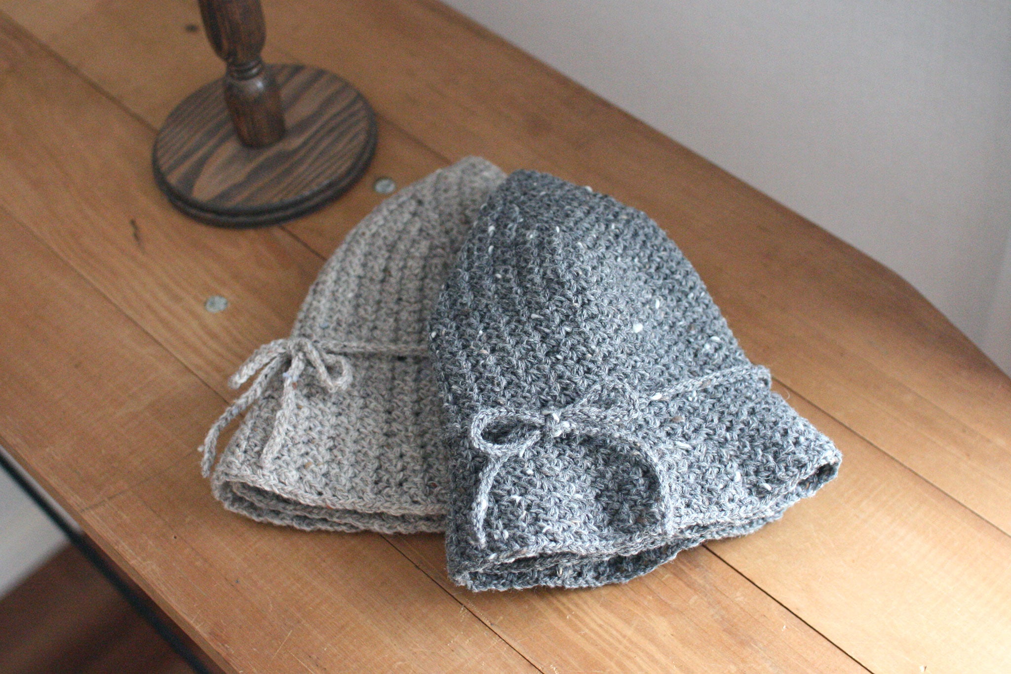 かぎ針編み「冬のハット」編み図