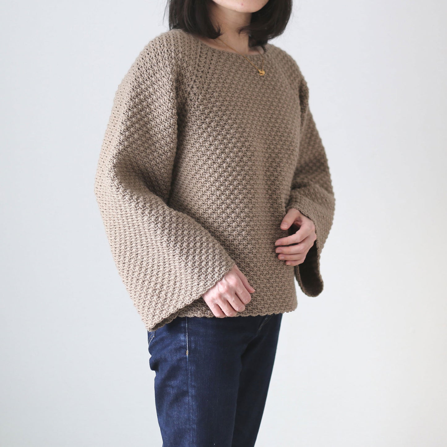 "Crochet sweater to size" Crochet Pattern