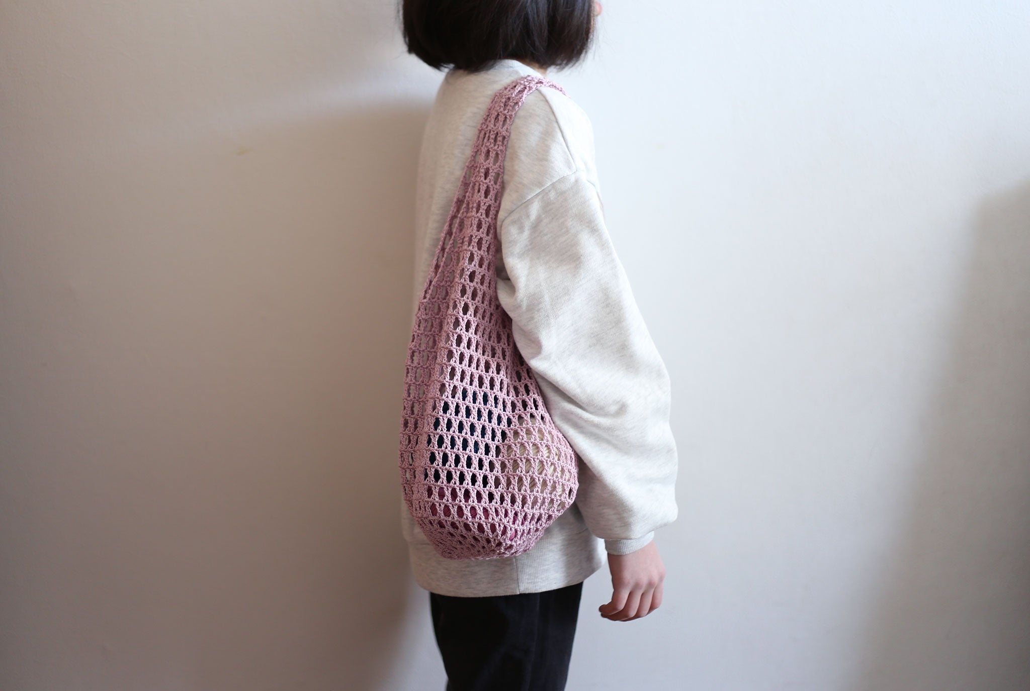 "Spring mesh bag" Crochet Pattern