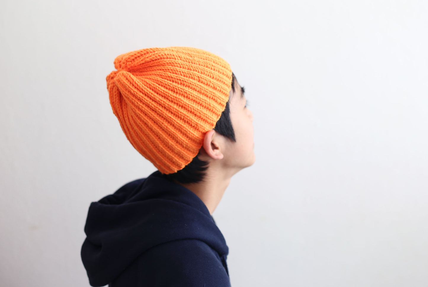 "Stretchable rib beanie"  Crochet Pattern