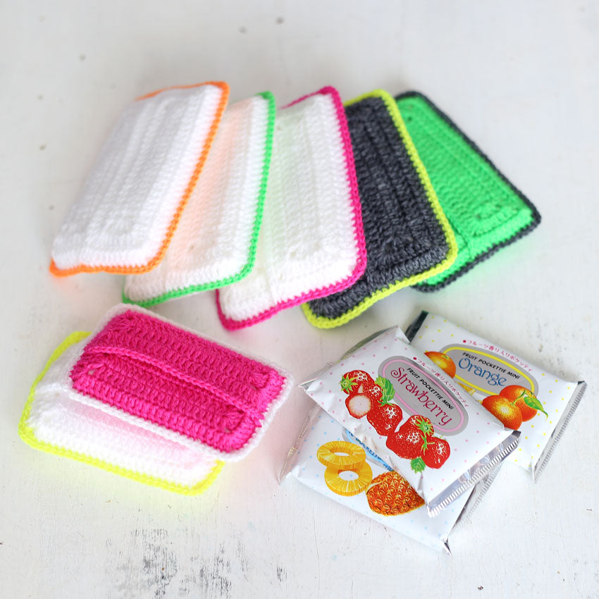 "Pocket tissue case" Crochet Pattern