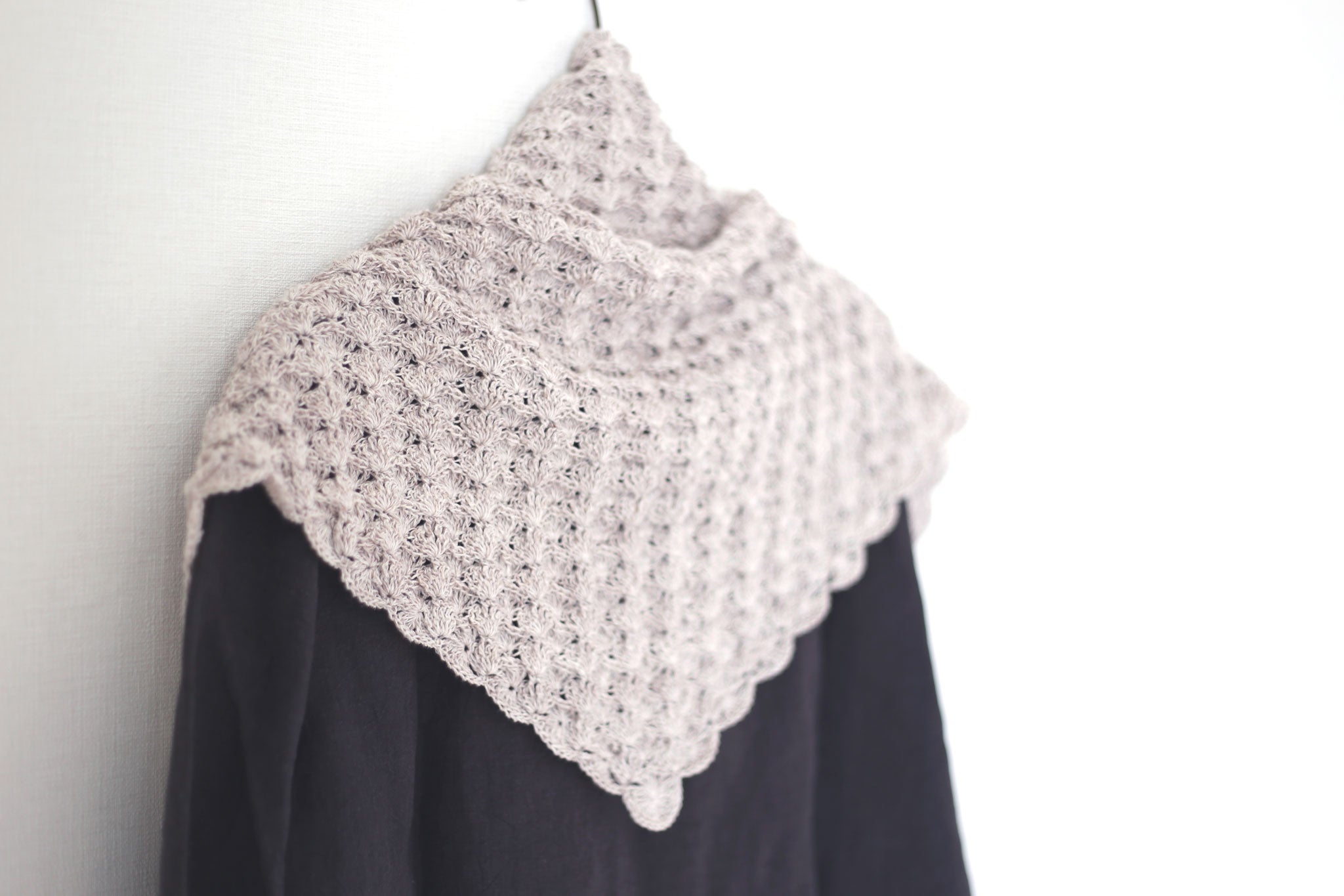 "Lattice shawl" Crochet Pattern