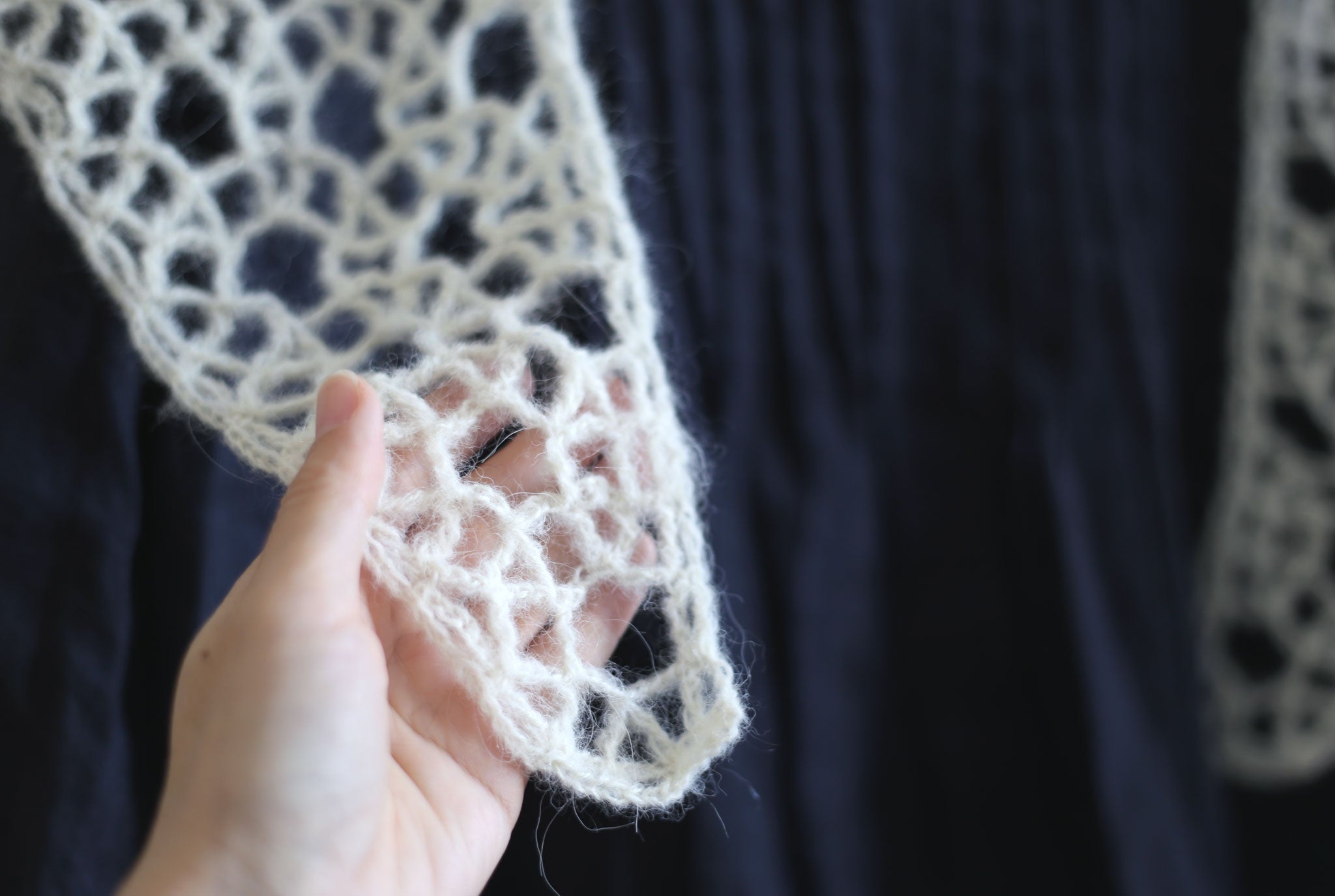 "Accessories shawl" Crochet Pattern
