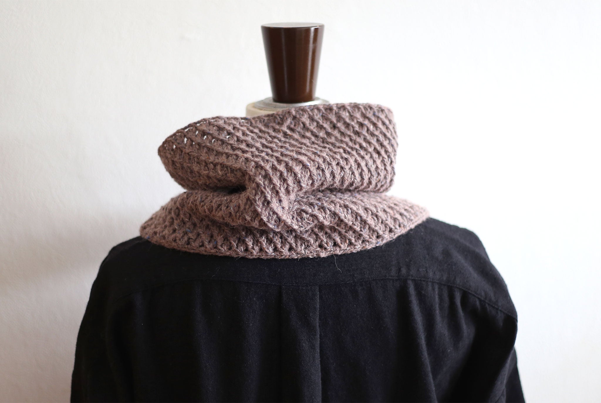 "Asymmetric Cowl" Crochet Pattern