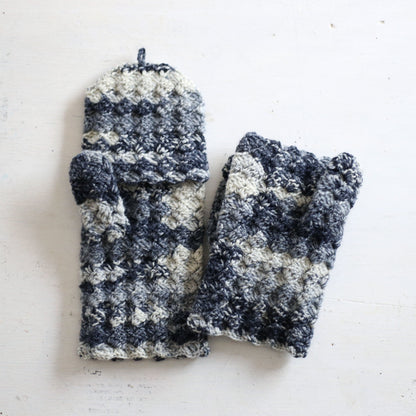 "Hooded mittens" Crochet Pattern