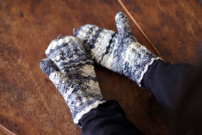 "Hooded mittens" Crochet Pattern
